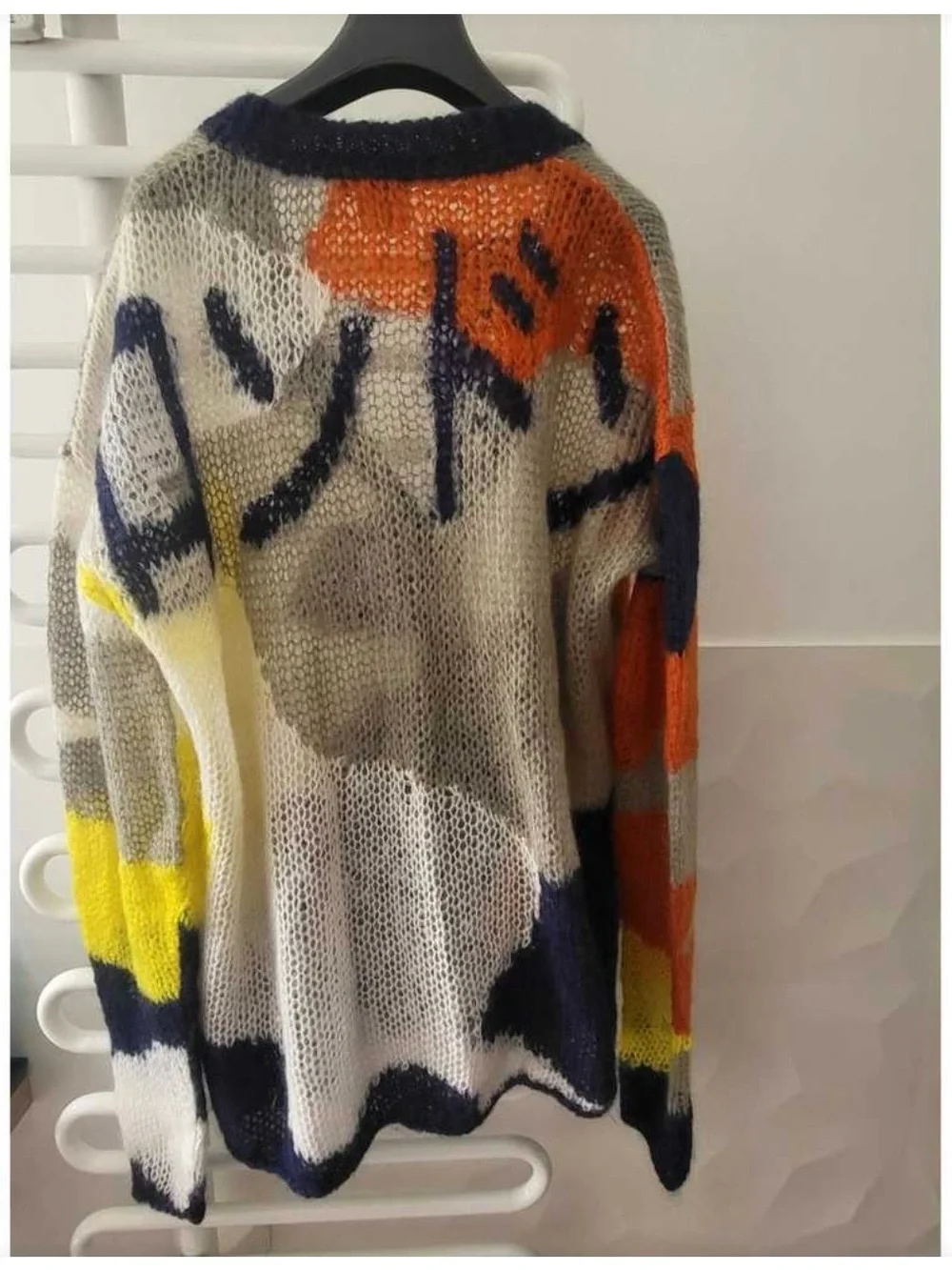Alexander MQueen Colorblock Cardigan